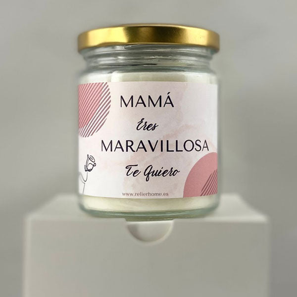 vela aromática regalo día de la madre